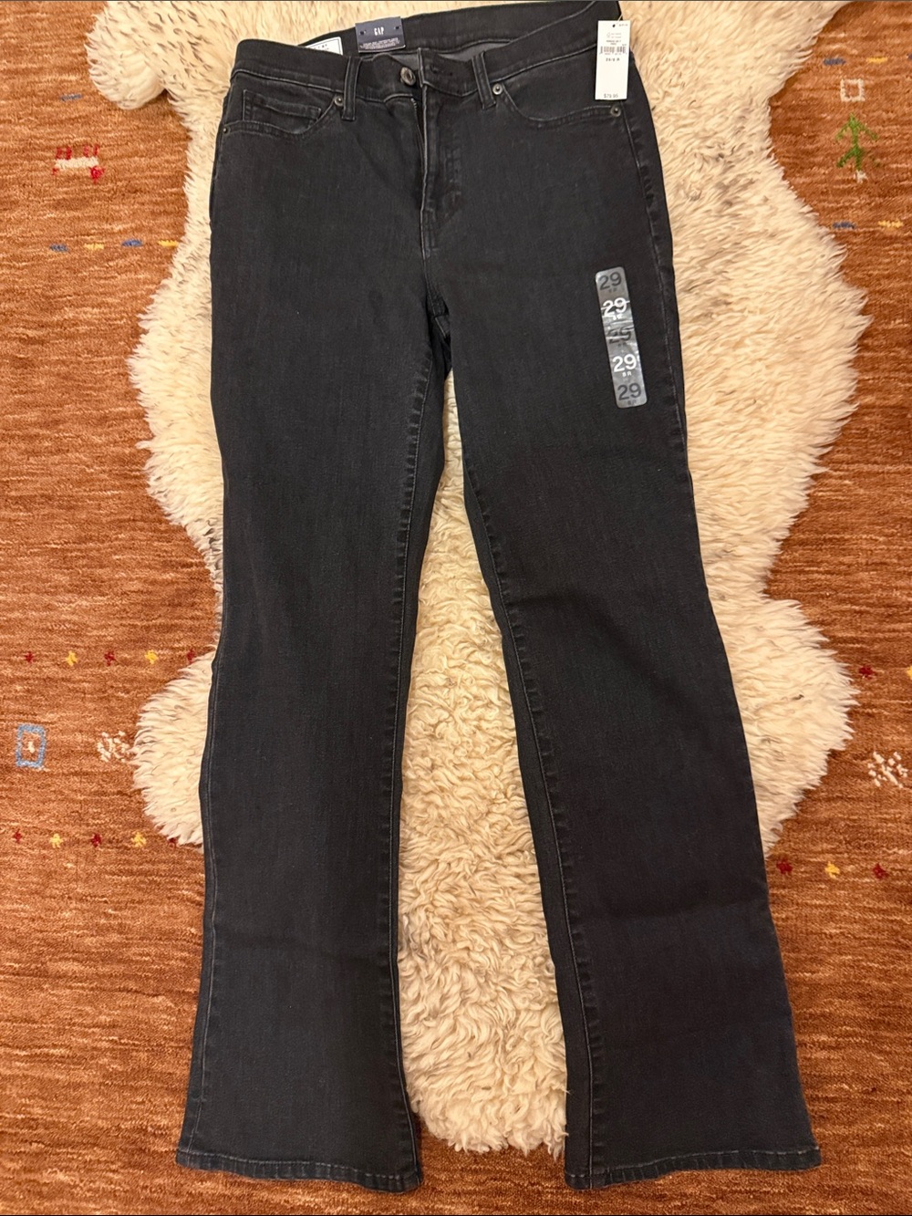 GAP Women's Black Flare Jeans